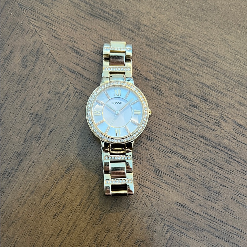Fossil Women's Gold and Silver Watch